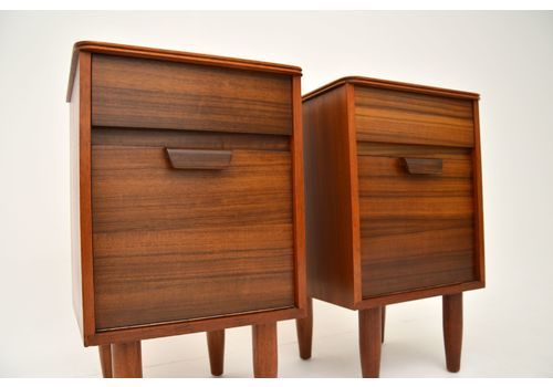 Walnut Bedside Tables