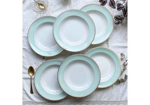 Vintage Green Plates