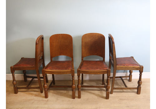 Vintage Oak Dining Chairs