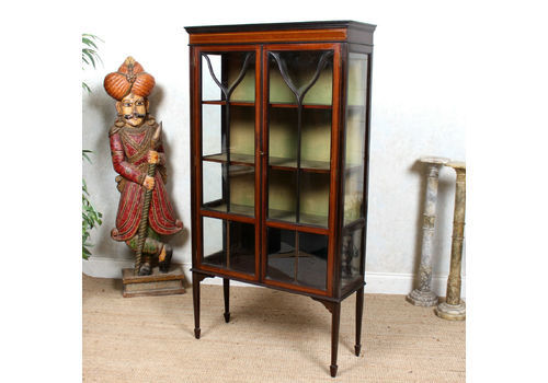 Mahogany Display Cabinets