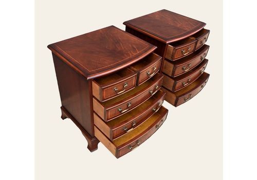 Vintage Mahogany Bedside Tables