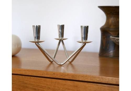 Mid-Century Candle Holders