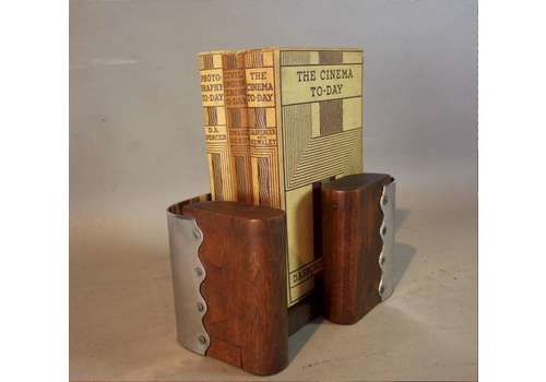 Vintage Wooden Bookends