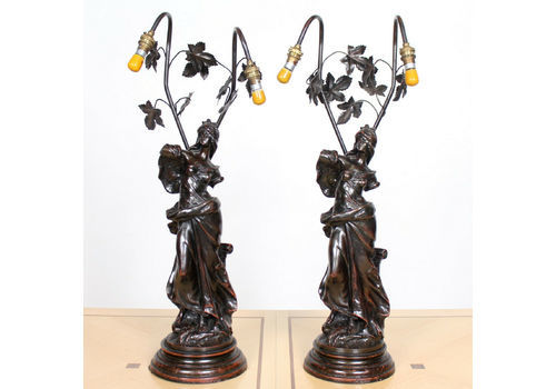 Art Nouveau Table Lamps