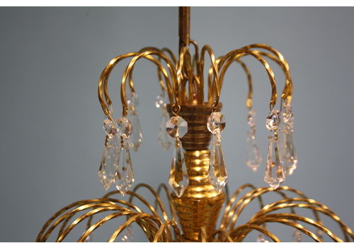 Vintage Brass Chandeliers