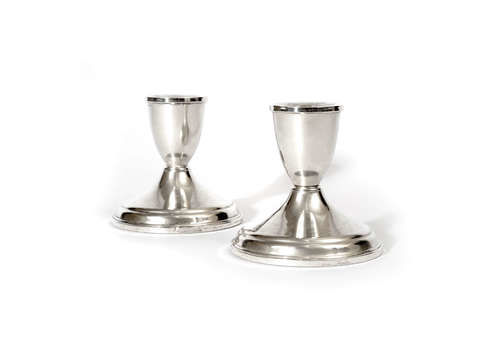 Silver Candlesticks Vintage