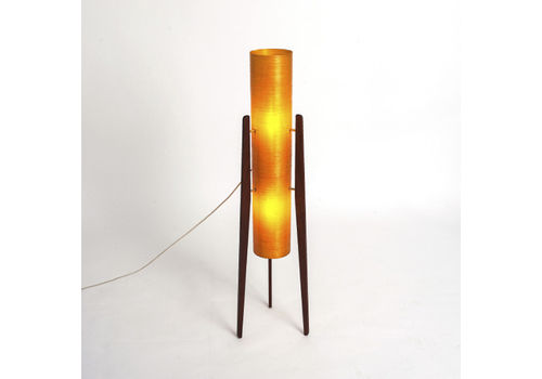 Vintage Orange Floor Lamps