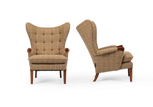 Vintage Wingback Chairs