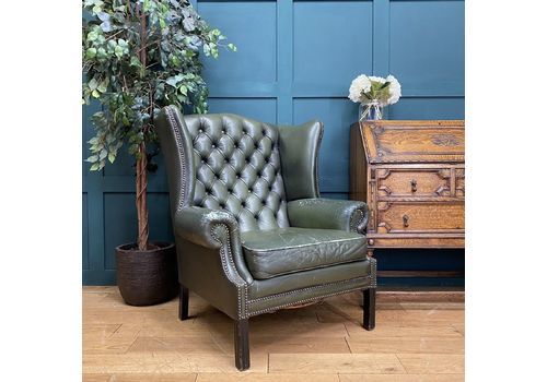 Vintage Chesterfield Armchairs