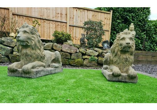 Vintage & Antique Stone Garden Statues